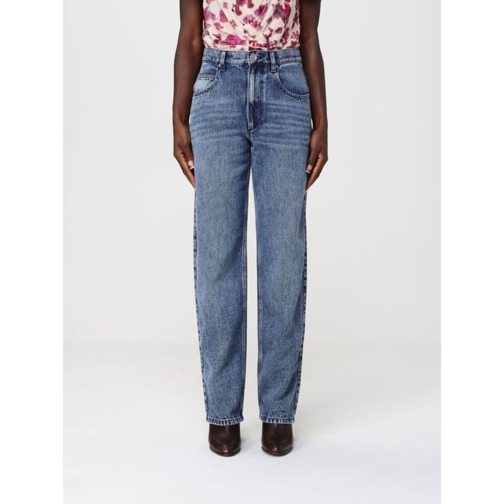 Isabel Marant Women 5 Pocket Straight Jeans Isabel Marant